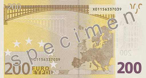 Reverso · 200 EUR · Primera serie