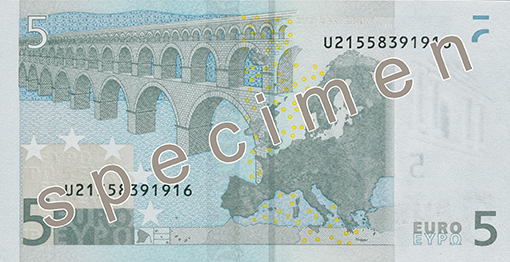 Reverso · 5 EUR · Primera serie