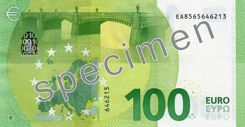 Reverso · 100 EUR · Serie Europa