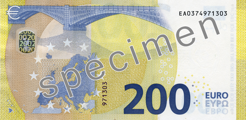 Reverso · 200 EUR · Serie Europa