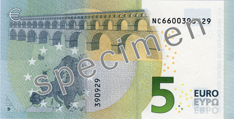 Reverso · 5 EUR · Serie Europa