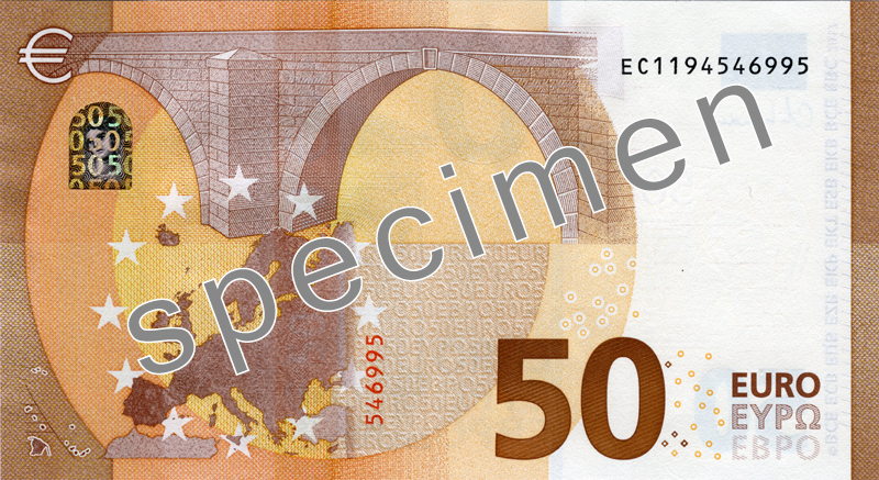 Reverso · 50 EUR · Serie Europa